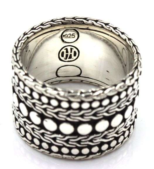 John Hardy 15.5mm Dot ring
