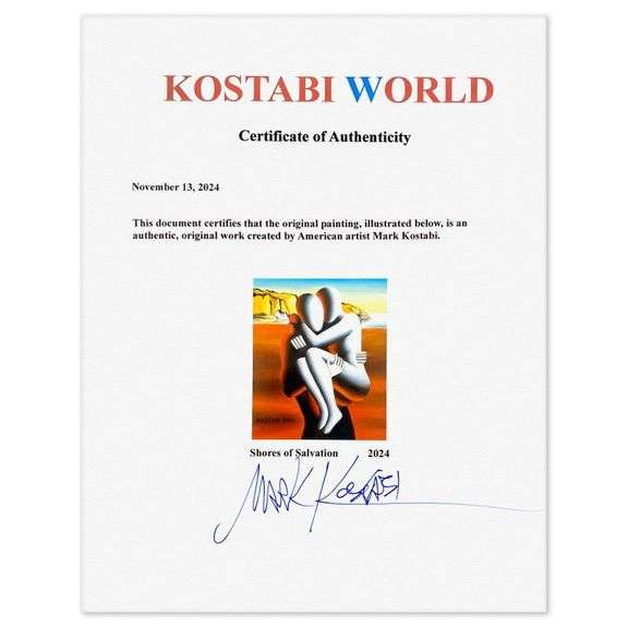 Shores of Salvation by Mark Kostabi