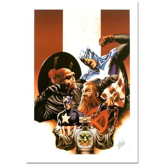 Captain America #42 by Stan Lee (1922-2018)