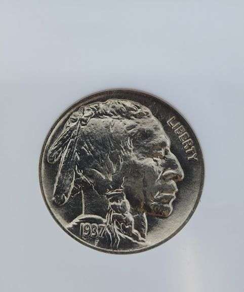 1937 D Buffalo Nickel, NGC MS66