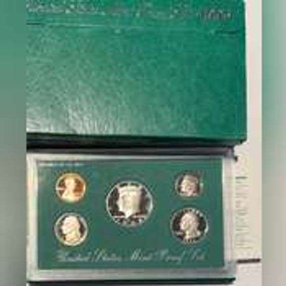 `1994-1998 Green US Proof Sets