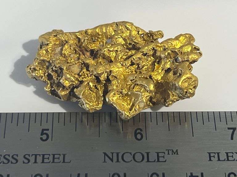 Investment! Extremely collectable and rare 22k Gold Australian Nugget