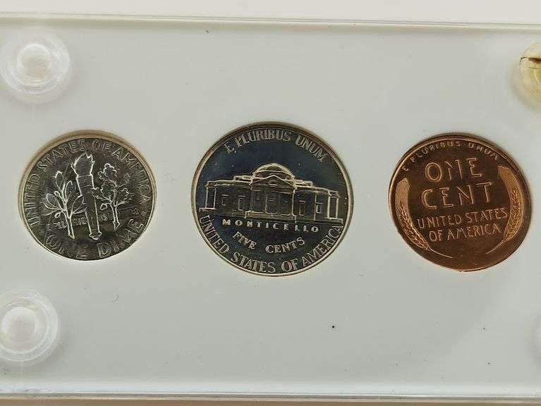 1951 United States Silver Proof Set, Capital Plastics Holder