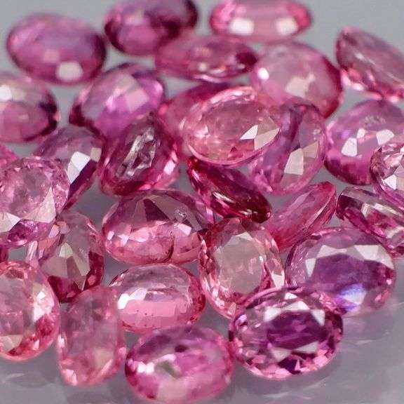 Collectors 4.22ct violet red Ruby set -Untreated!!!