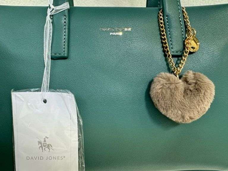 Stylish Green Color Designer Bag By David Jones-Paris