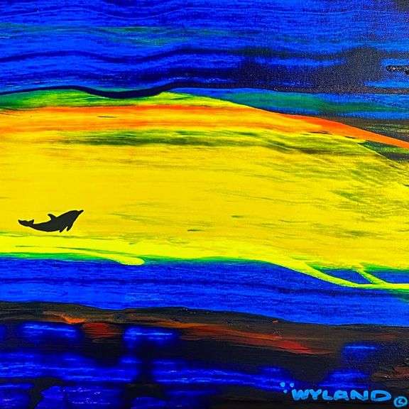 Dolphin by Wyland