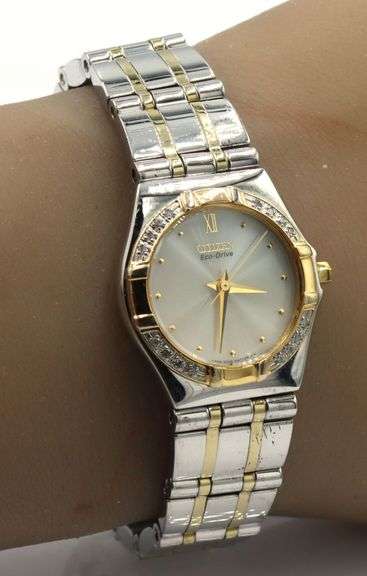 Citizen Eco Drive 2 tone watch