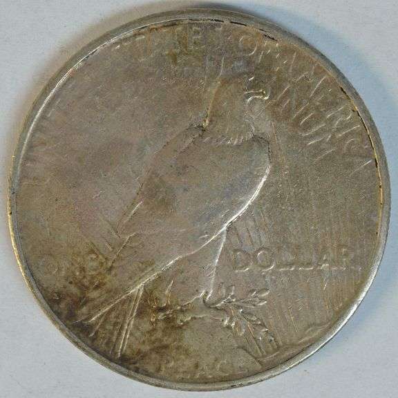Fully struck key date 1934-S Peace Silver Dollar in XF