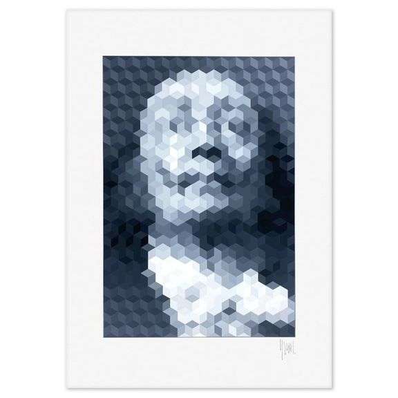 Faces Of Dali 2 by Yvaral (1934-2002)