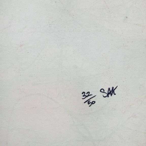 Steeplechace state 2 by Steve Kaufman (1960-2010)