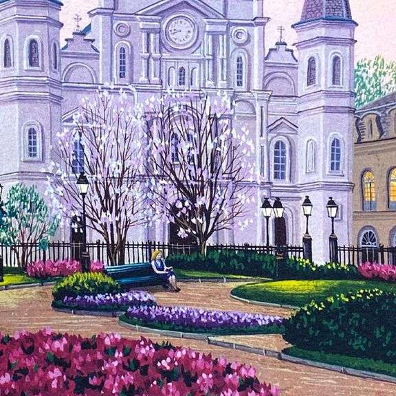 Dawn in Jackson Square by Liudmila Kondakova