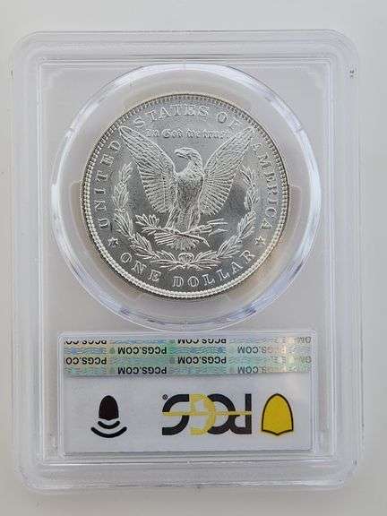 1885 Morgan Silver Dollar, PCGS MS63