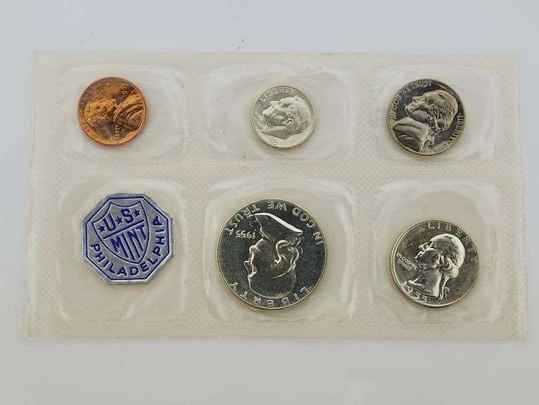 1955 United States Silver Proof Set