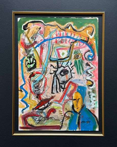 Fantastic Original One Of A Kind Artwork By Romgo