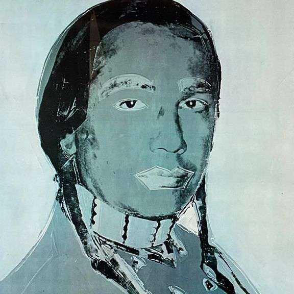 The American Indian Series (Red) by Andy Warhol (1928-1987)