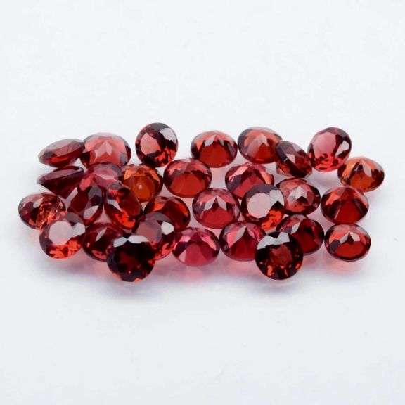 Look at this! 10.05 carats of rich red Pyrope Garnets!