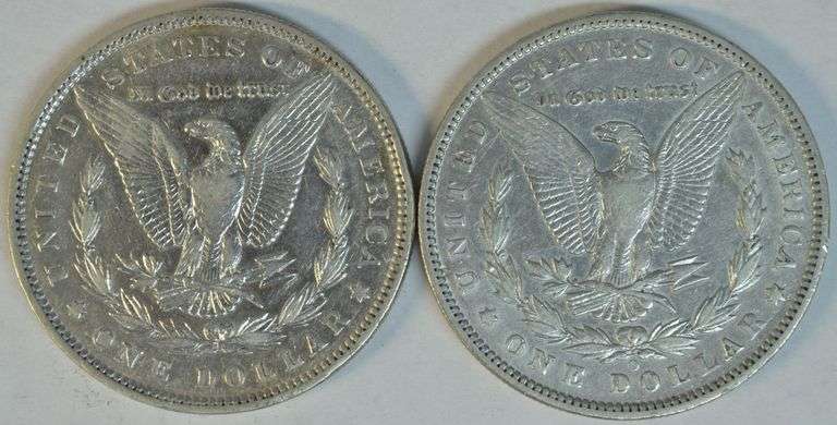 Scarce 1892-P & 1892-O Morgan Silver Dollars in high grades