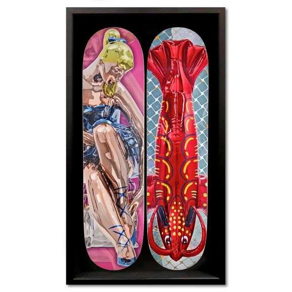 Lobster and Seated Ballerina by Jeff Koons