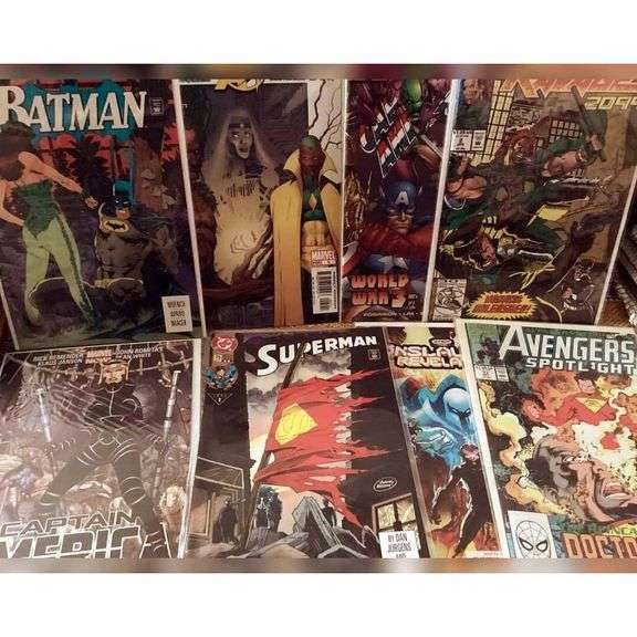 Lot of 100 Comics Marvel, DC & Indie Titles