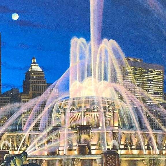 Buckingham Fountain by Liudmila Kondakova