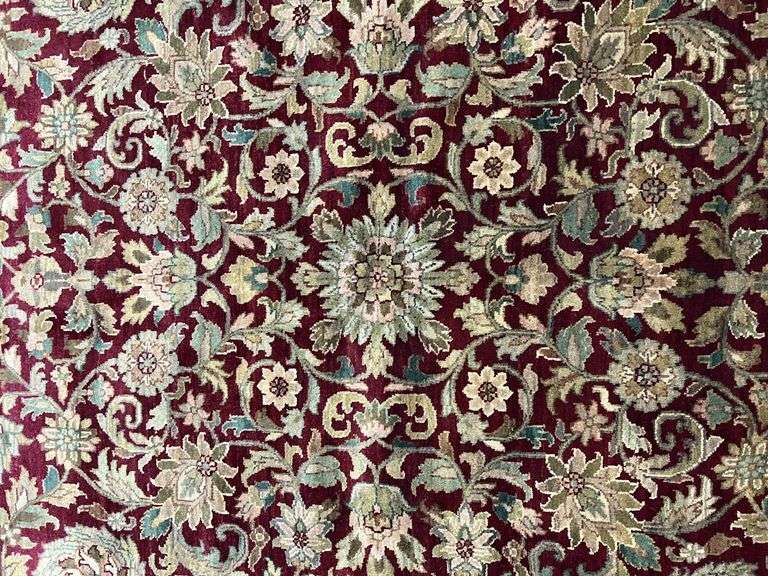 Handmade 7.2x7.2 Square Rug