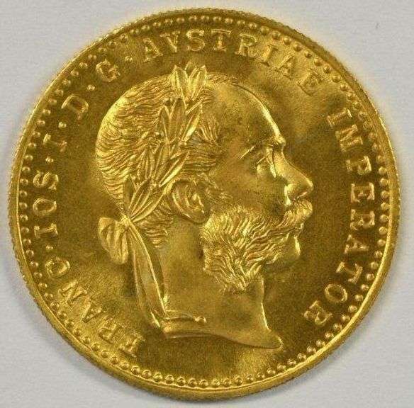 1915 Austria 1 Ducat Gold Coin – Franz Joseph I
