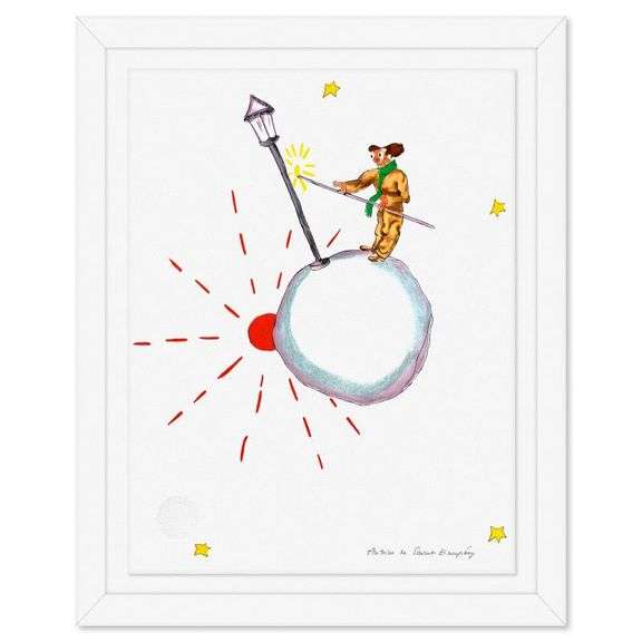 The Lamplighter by Antoine de Saint-Exupery (1900-1944)