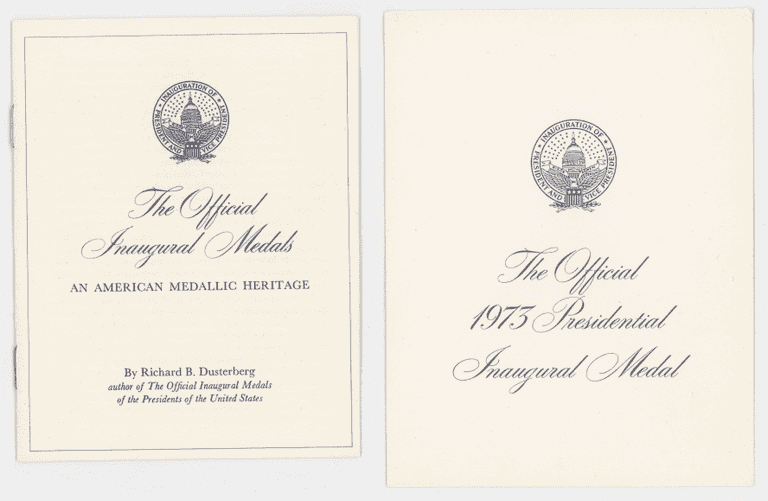 Official (heavy) 1973 Presidential Inaugural Proof Medal in Solid Sterling Silver