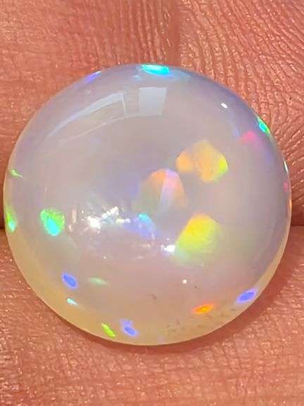 LARGE! 7.18ct rolling block patterned Welo Opal!