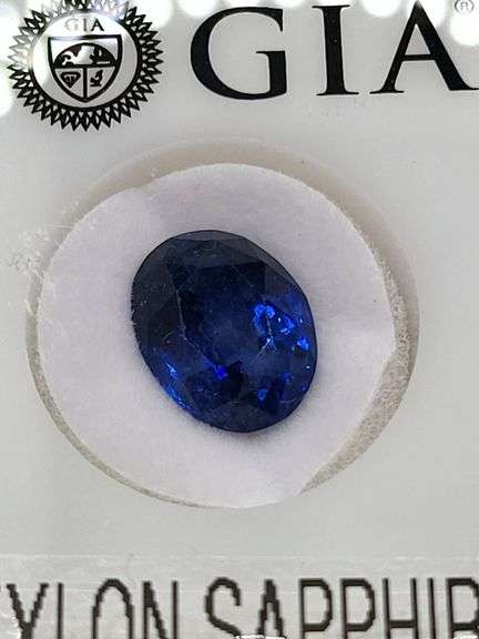 GIA Certified 5.26 CT Sapphire
