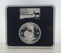 2020 South Africa 2 OZ Silver Krugerrand, NGC PR69 Ultra Cameo