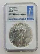 2021 American Silver Eagle - Type 2, NGC MS70 FDOI