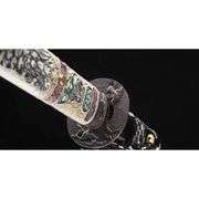 Spring Steel Dragon-Head Samurai Katana