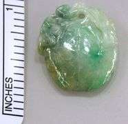 Natural Jadeite Hand Carved Pumpkin