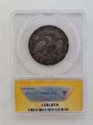 1836 Cap Bust Half Dollar, ANACS F15 Details