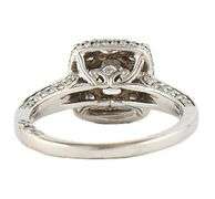 Pnina Tornai 1.00ctw Round Diamonds Double Frame Engagement Ring in 14K
