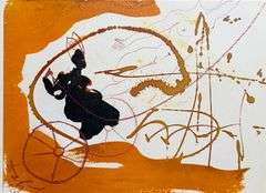 Highly Collectible and Rare Salvador Dali Original Lithograph from the 'Biblia Sacra' Suite