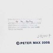 Tip Toe Floating by Peter Max