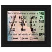 Woodstock Ticket by Steve Kaufman (1960-2010)