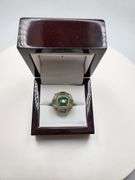 Extremely fine Victorian Emerald and diamonds ring