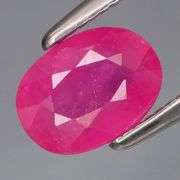 Vibrant color that really pops! 1.06ct bubblegum pink Sapphire!