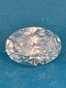 I.G.I CERTIFIED LOOSE DIAMOND 7.75 CARAT LAB GROWN OVAL CUT E-VS1