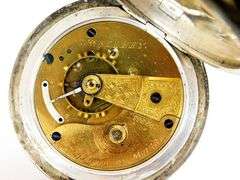 Antique A.W. Waltham Key Wind Pocket Watch, Runs