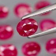 Collectors 3.77ct PIGEONS BLOOD Burmese Ruby set!!!