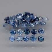 Eye catching 3.45ct denim blue Sapphire set