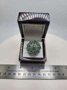 Extremely fine Victorian Emerald and diamonds ring