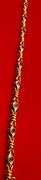 14K Two-tone Gold Black Diamond Tennis Bracelet