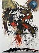 Highly Collectible and Rare Salvador Dali Original Llithograph from the 'Biblia Sacra' Suite