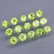 Superb 5.88ct high fire VS Peridot set -UNTREATED!!!
