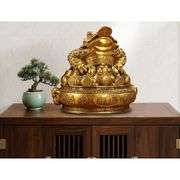 Feng Shui Money Frog with Treasure Basin